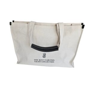 NWOT Ritz-Carlton Yacht Collection Canvas Tote Large